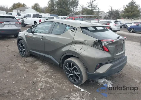 2021 Toyota C-Hr Xle z USA, uszkodzony, nr VIN NMTKHMBX2MR127899